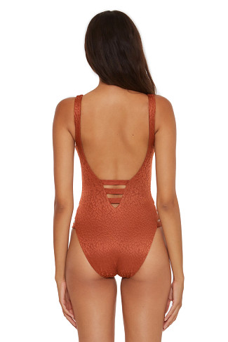 BRONZED Sophie Over The Shoulder One Piece Swimsuit