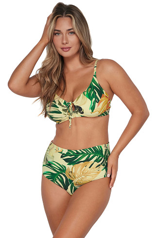 AMBER OASIS Kauai Keyhole Bralette Bikini Top (E-H Cup)