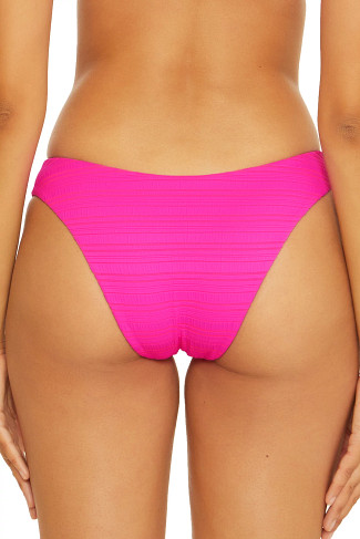 PINK FLAMBE Tia V-Front Brazilian Bikini Bottom