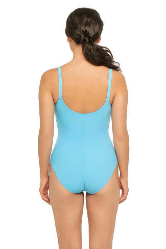 PALE BLUE Maya One Piece Swimsuit