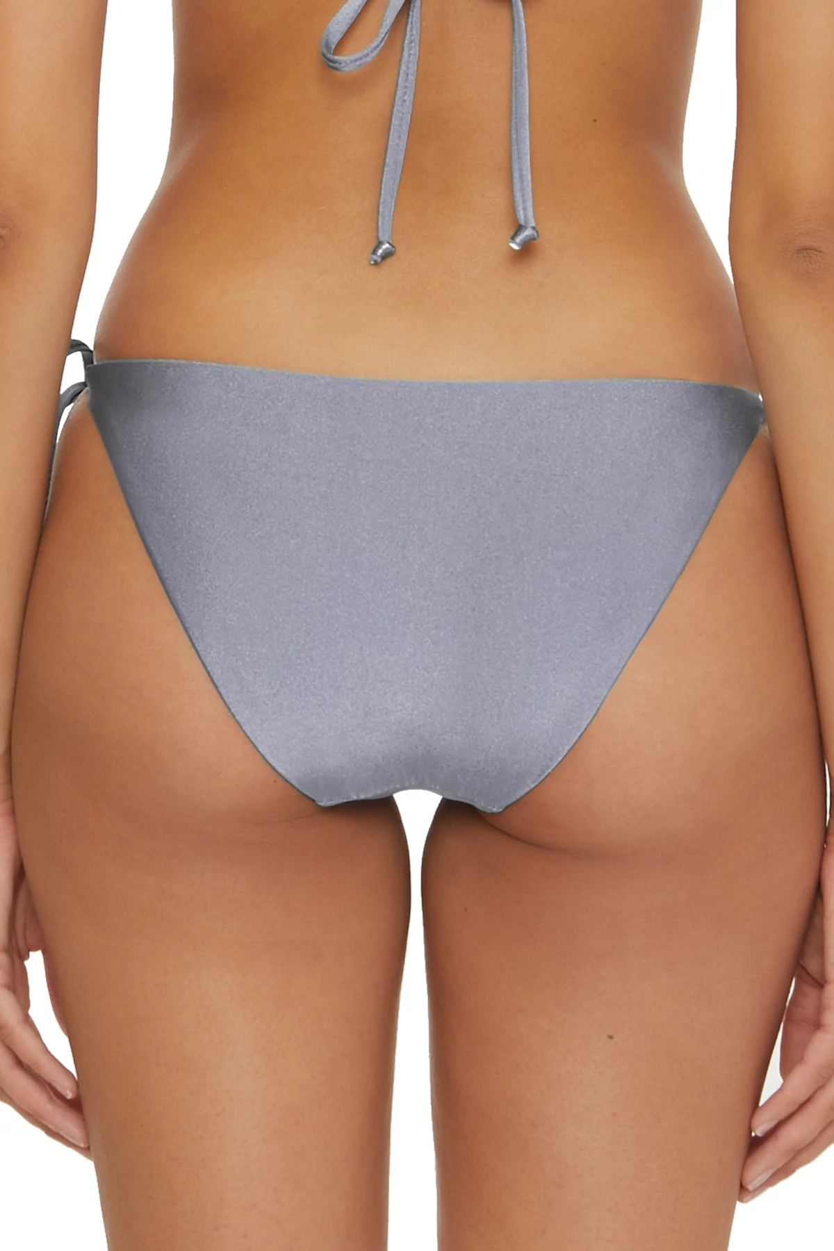 BLUE SHADOW Demi Tie Side Hipster Bikini Bottom image number 2
