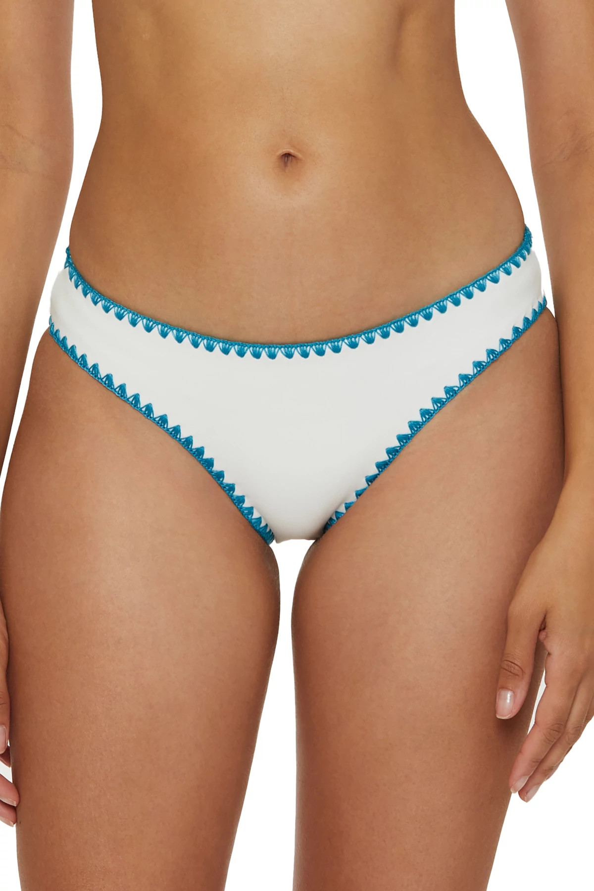 WHITE Hipster Bikini Bottom image number 1