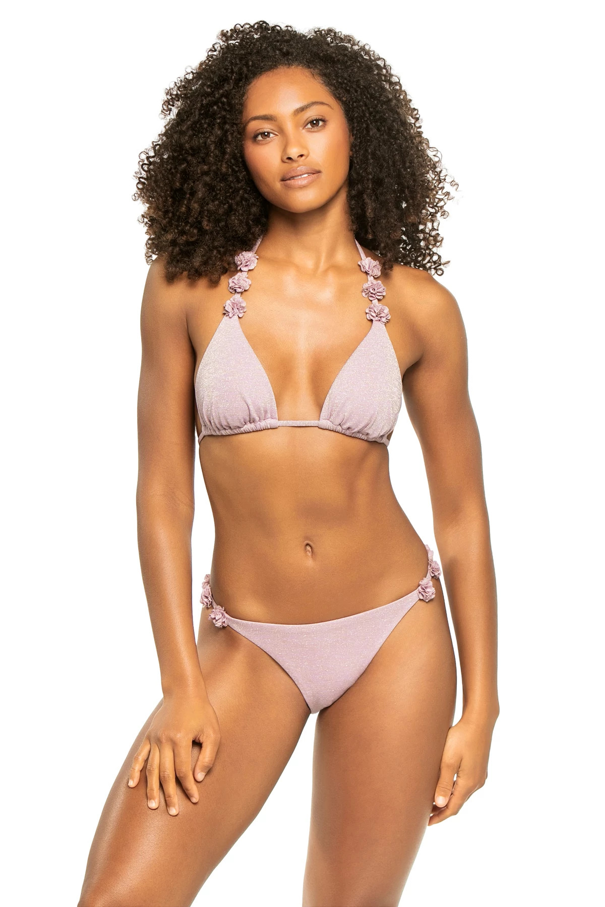PRIMROSE Halter Sliding Bikini Top image number 1