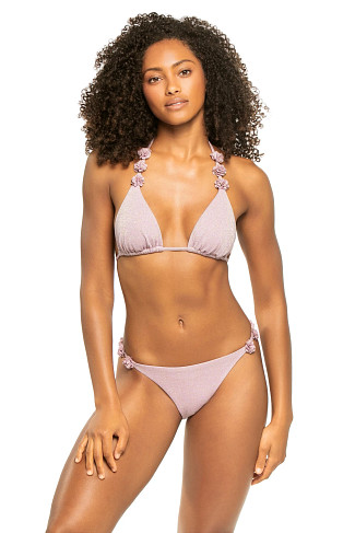 PRIMROSE Halter Sliding Bikini Top