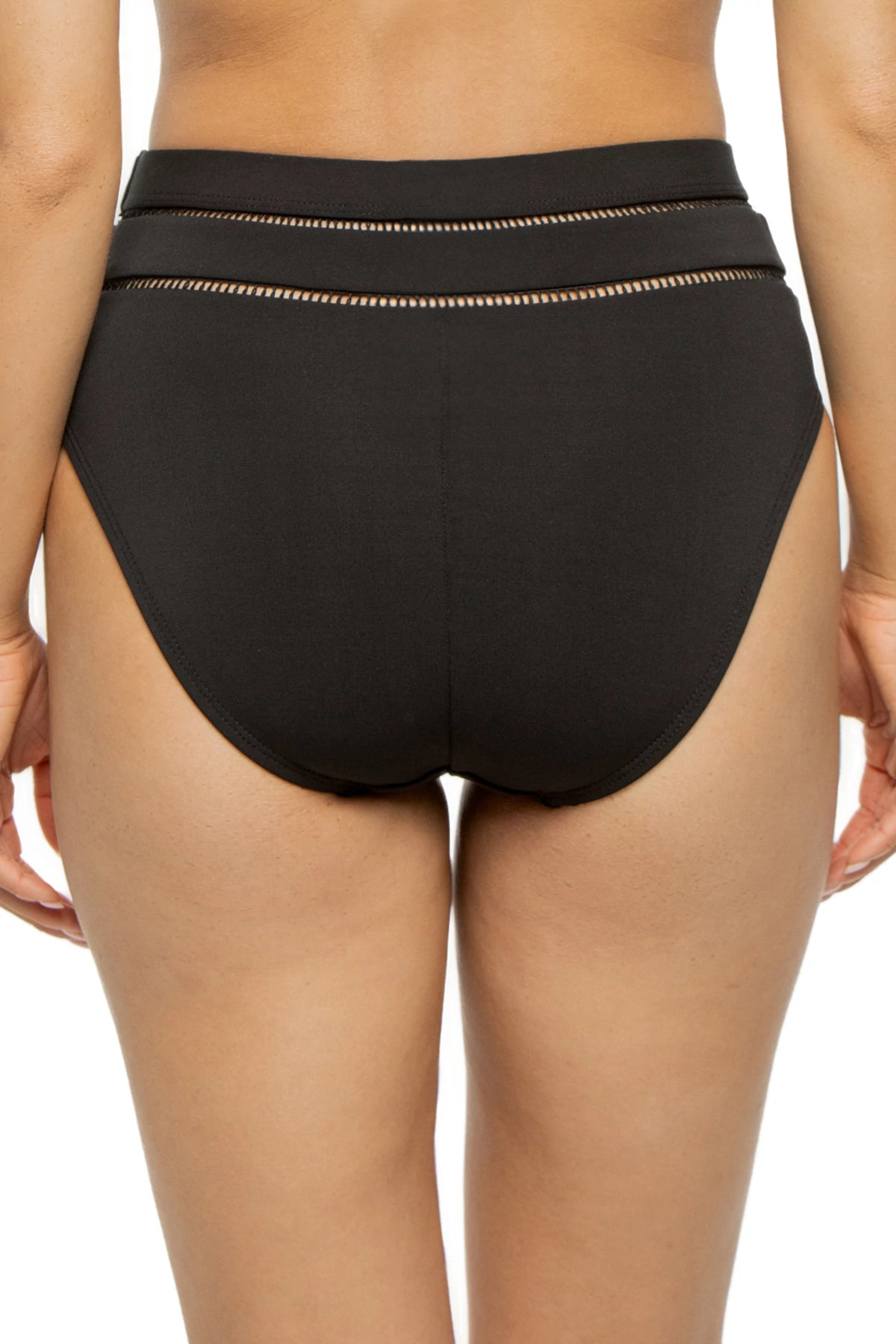 BLACK Quinn High Waist Bikini Bottom image number 2