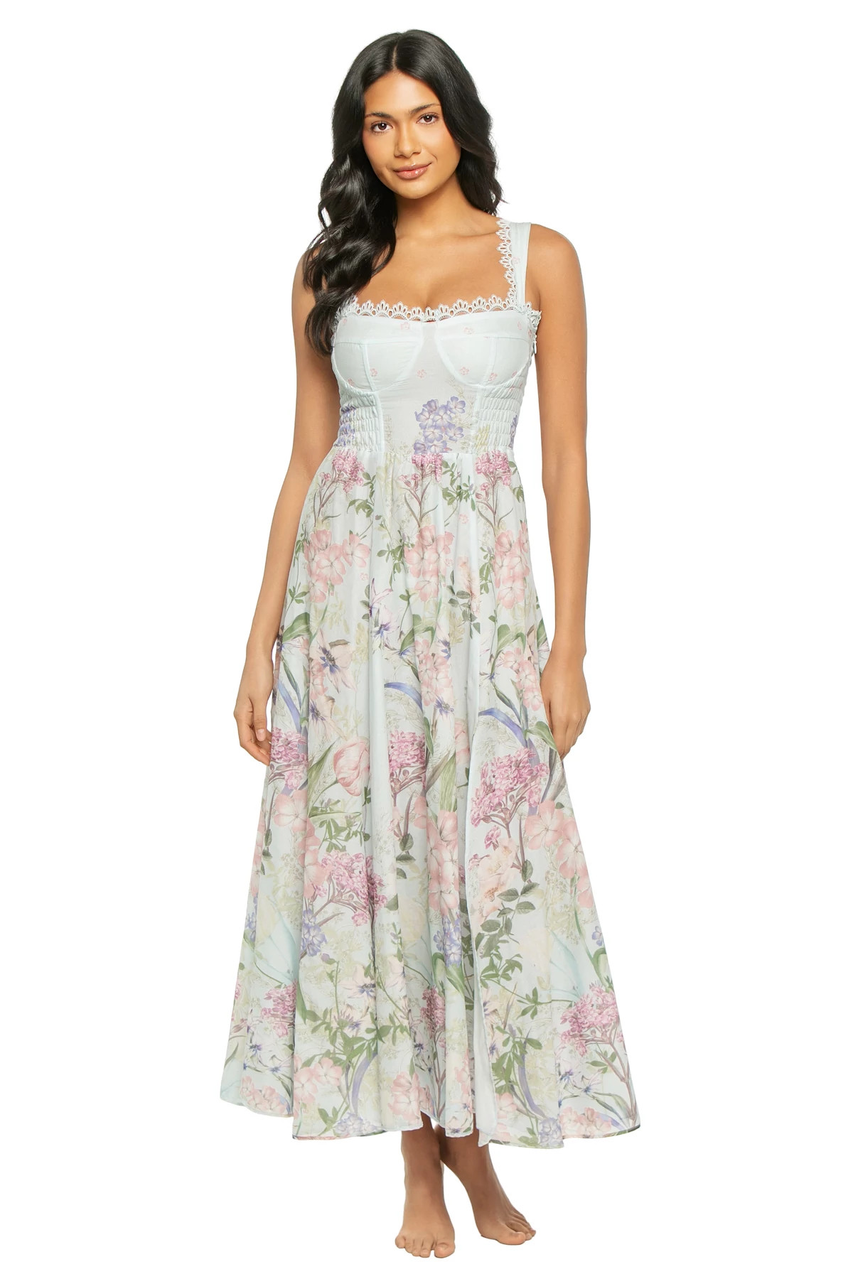 BLUE BOTANIC Crissy Midi Dress image number 1