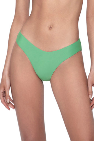 AGAVE Ruched Brazilian Bikini Bottom