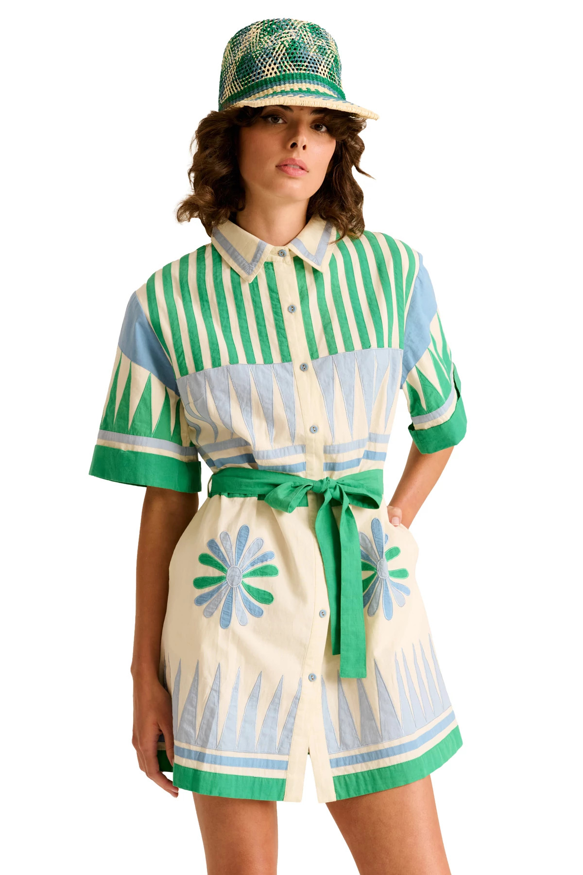 GARDENIA Amaia Organic Cotton Shirt Dress image number 1