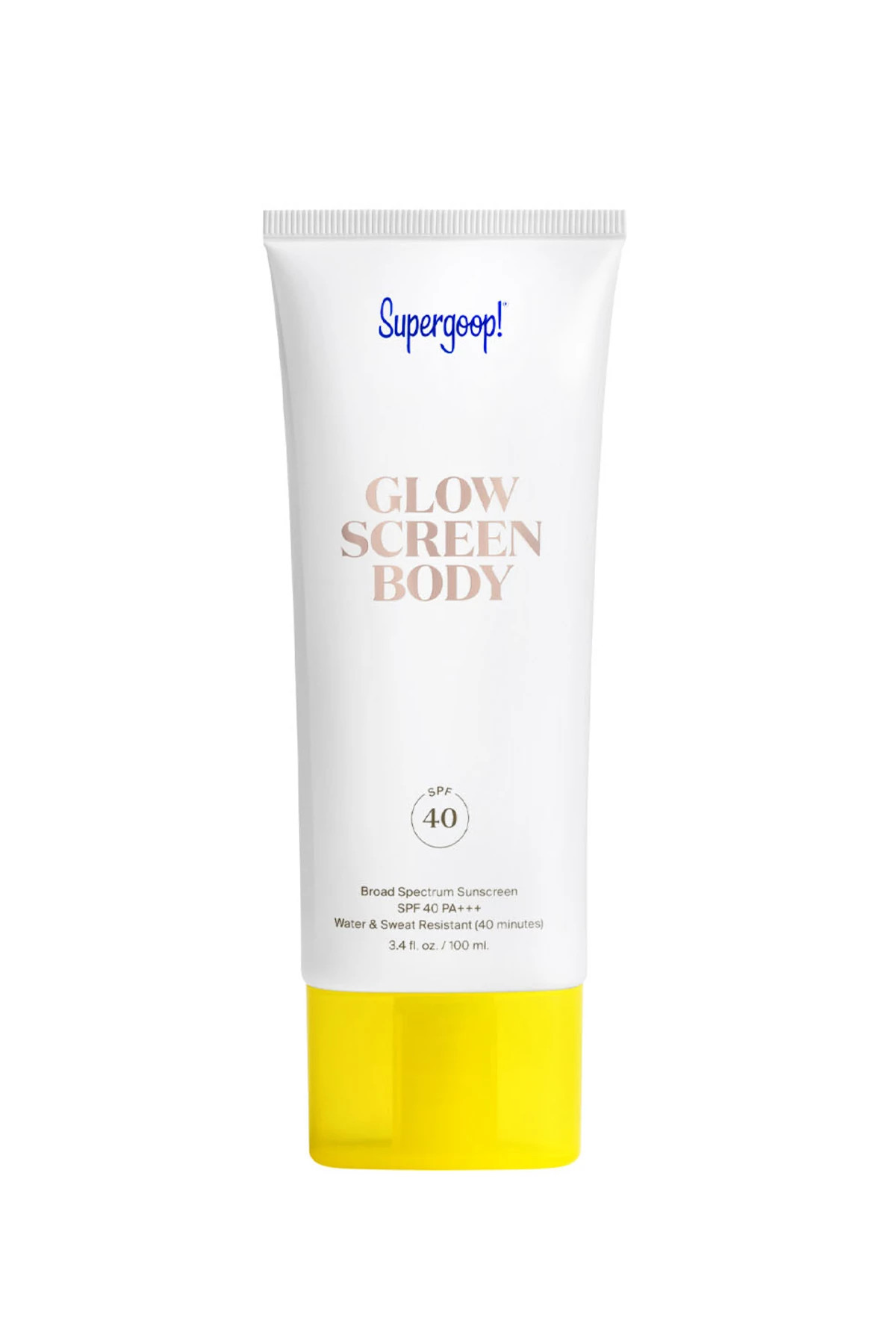 WHITE Glowscreen Body Sunscreen SPF 40 image number 1
