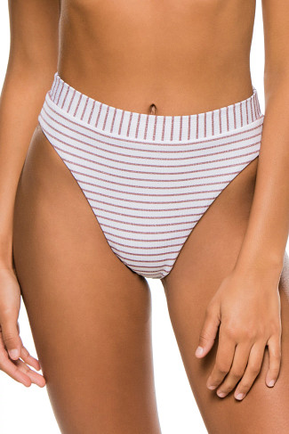 WHITE Ipanema High Waist Bikini Bottom