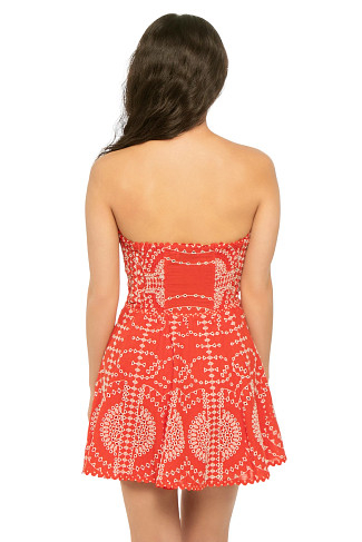 RED NELUM Clem Strapless Mini Dress