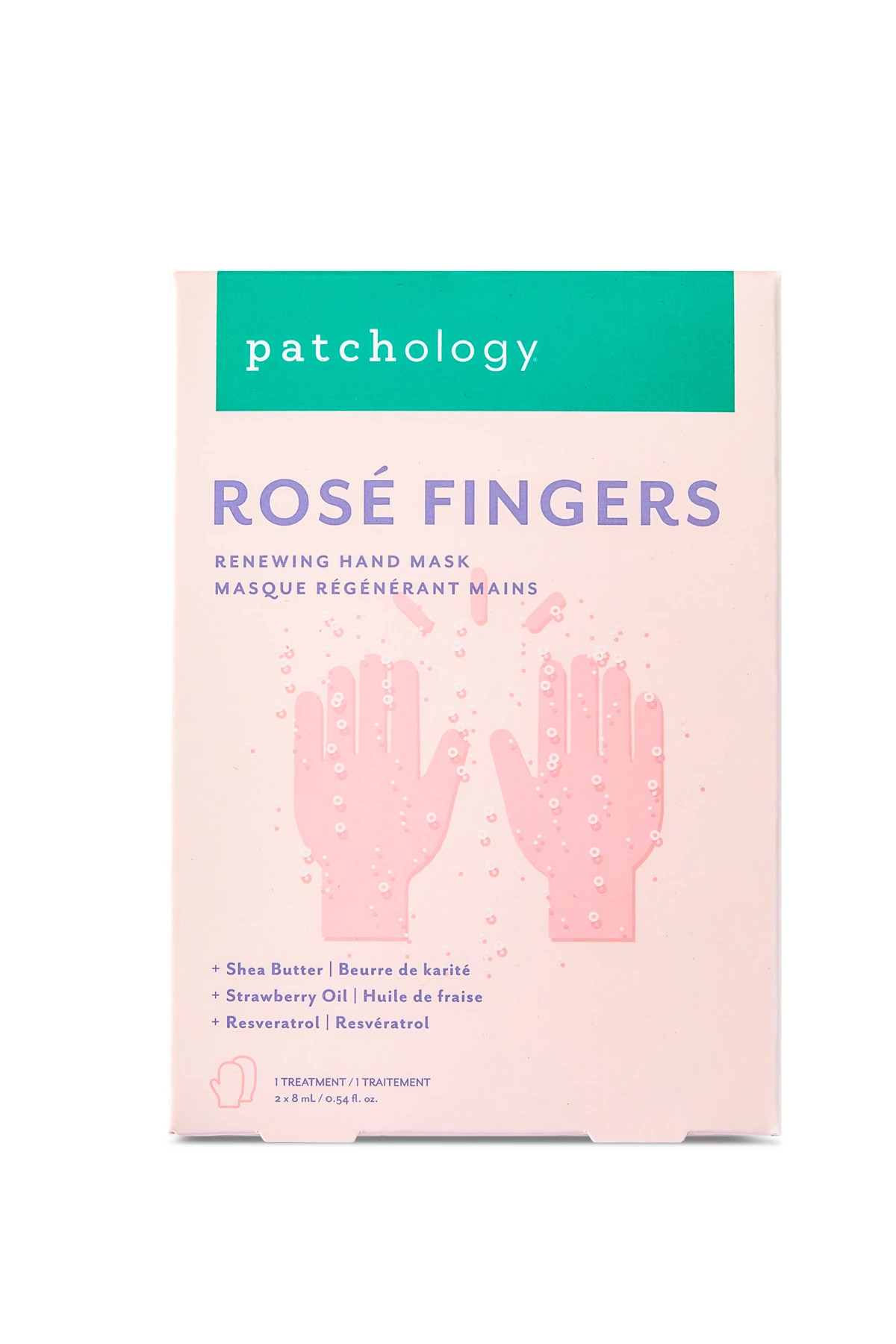 ROSE Rosé Fingers Hand Mask image number 1