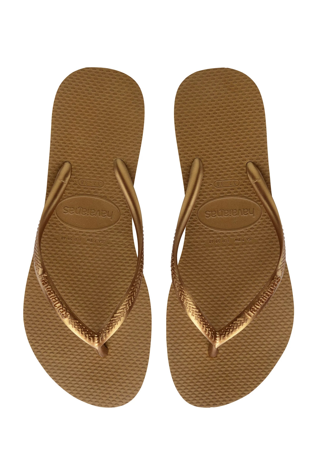BRONZE Slim Flip Flops image number 1