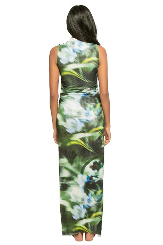 BLURRED CASABLANCA Athena Maxi Dress