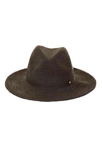 BLACK Elisa Packable Hat