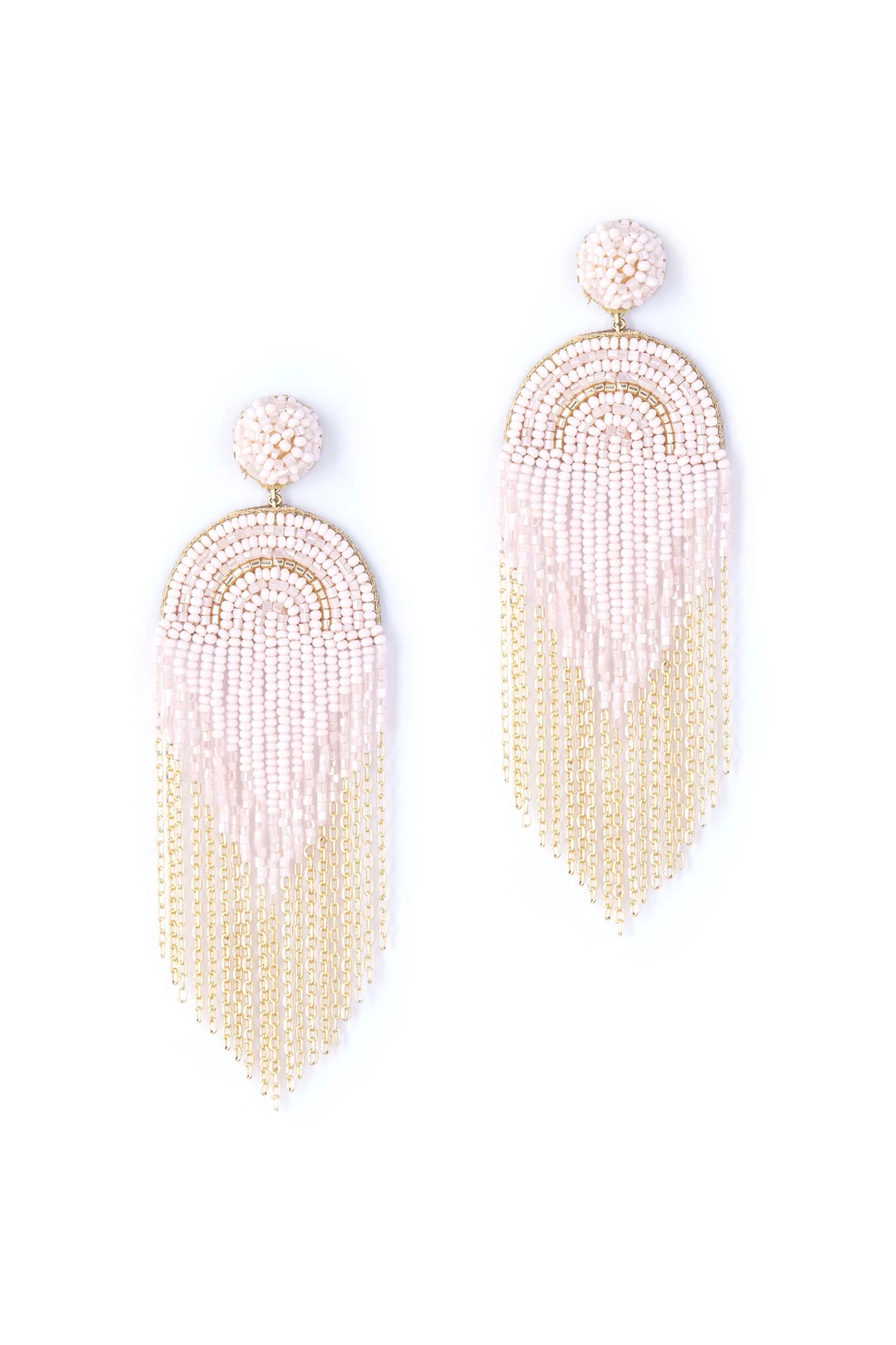 BABY PINK Circe Earrings image number 1