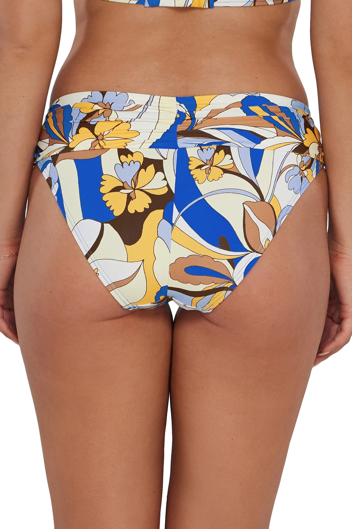 BALI BUNGALOW Unforgettable Banded Hipster Bikini Bottom image number 2