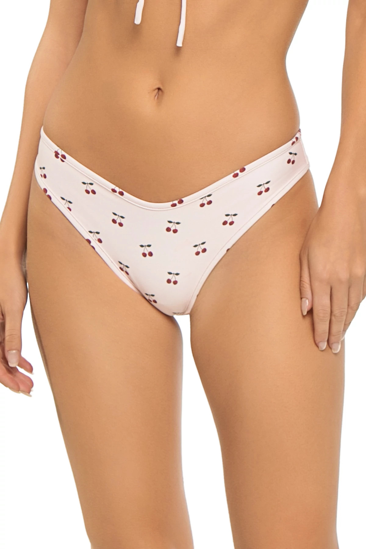 CHERRIES Lulu Brazilian Bikini Bottom image number 1