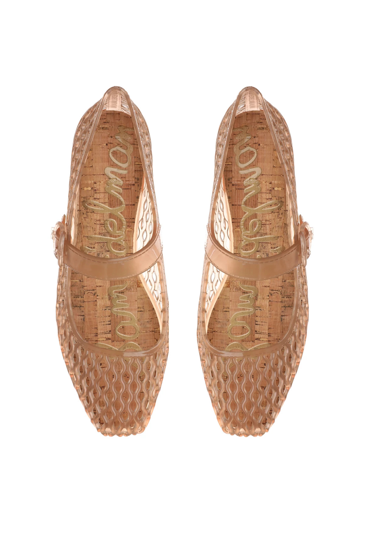 TRANSPARENT BROWN Michaela Jelly Flat image number 1