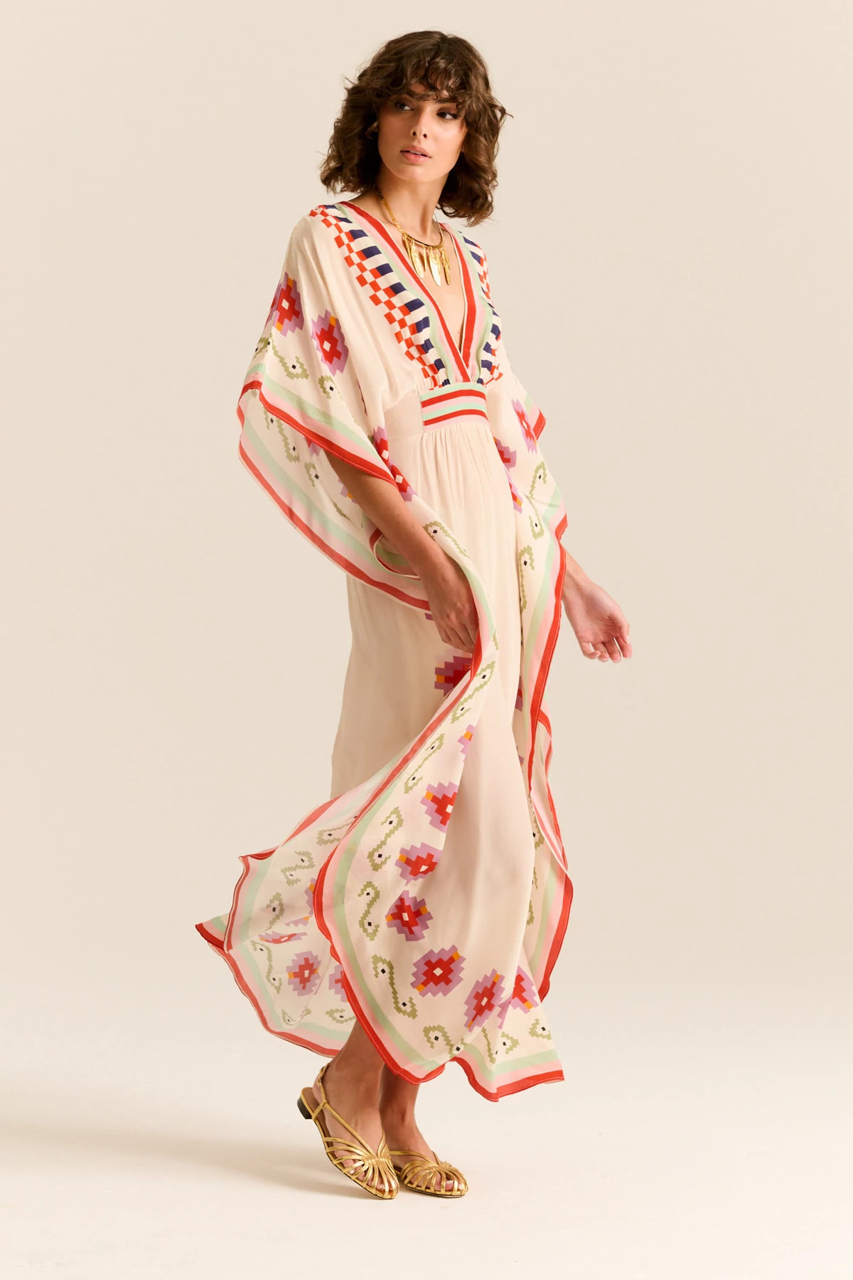 MULTI CHACANA Taiel Caftan image number 3