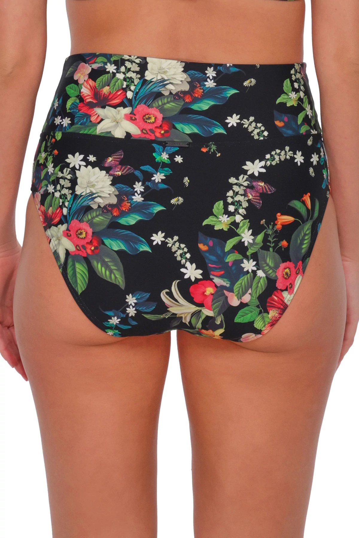 FLEUR NOIRE Hannah High Waist Bikini Bottom image number 4