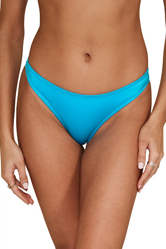 LUMINESCENT BLUE Low Tide Hipster Bikini Bottom