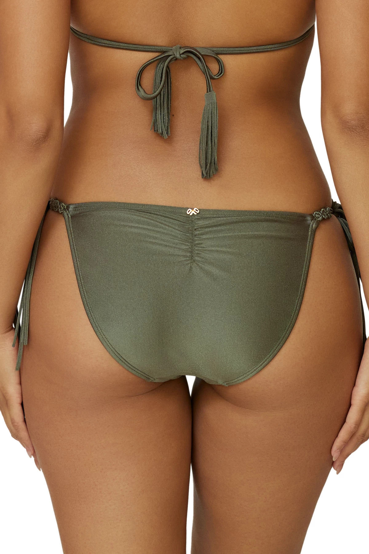 OLIVE Mila Tie Side Hipster Bikini Bottom image number 2