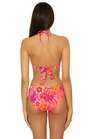 MULTI Mira Halter Bikini Top