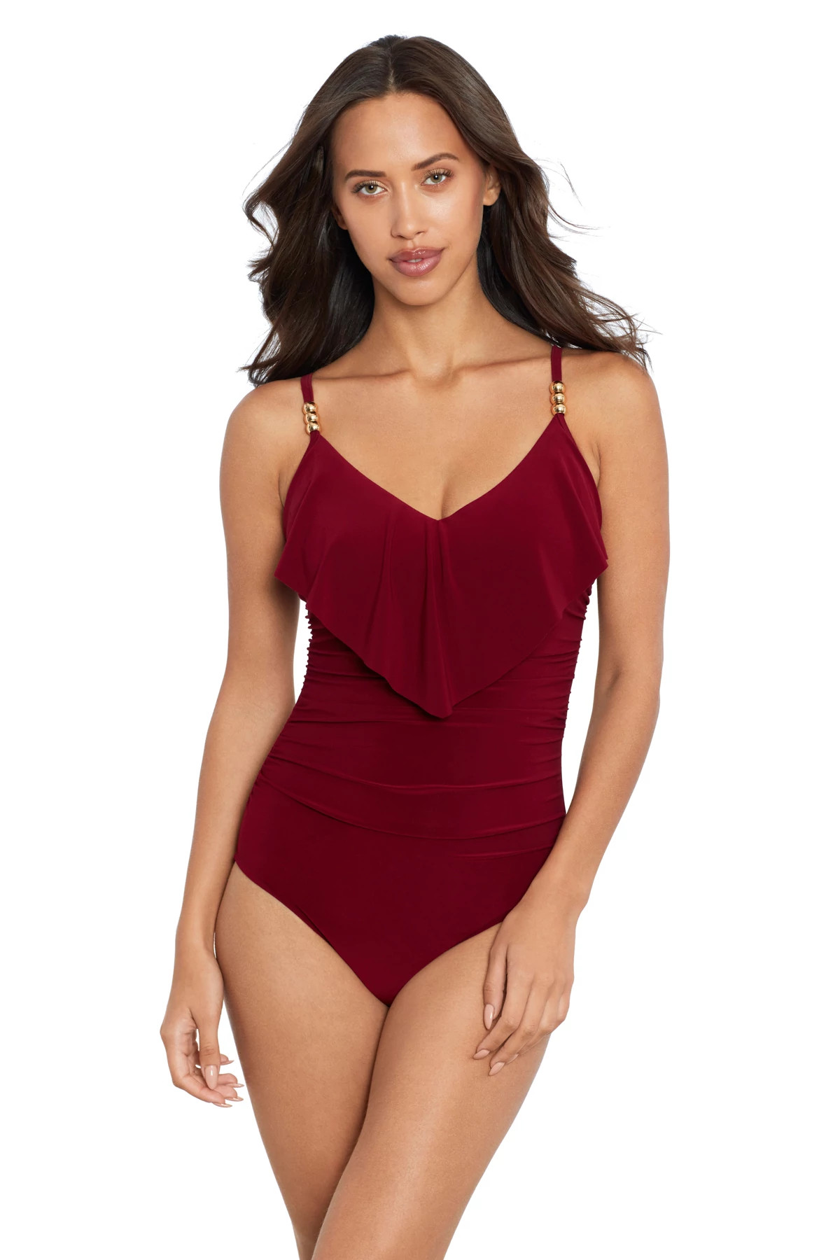 Solids Isabel Flounce One Piece image number 1