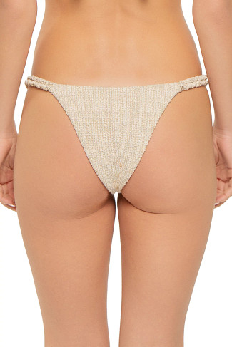 GOLDEN DUNE Audrey Ruffle Brazilian Bikini Bottom