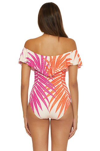MULTI Off-The-Shoulder One Piece Swimsuit