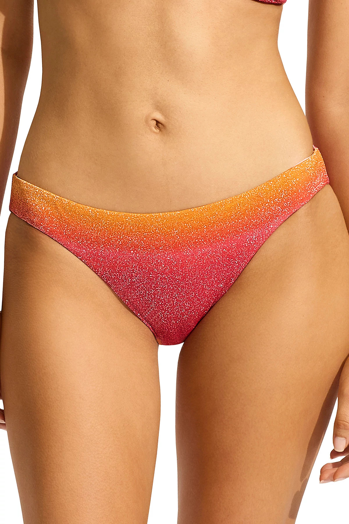 HOT PINK Spectrum Hipster Bikini Bottom image number 1