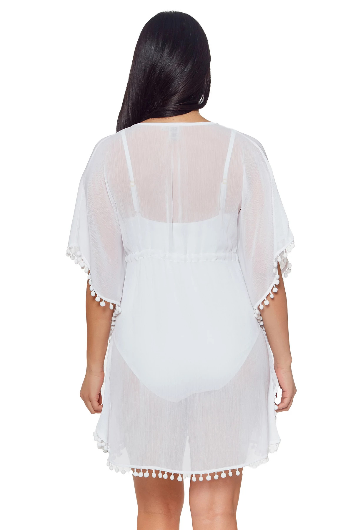 WHITE Caftan Style Tunic image number 2