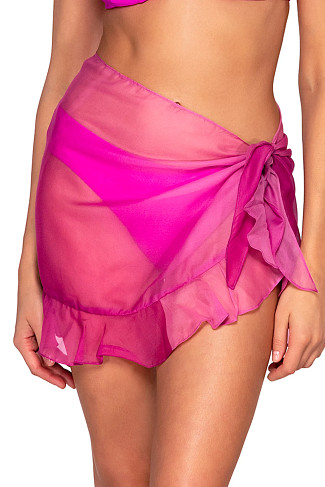WILD ORCHID Short and Sweet Pareo Skirt