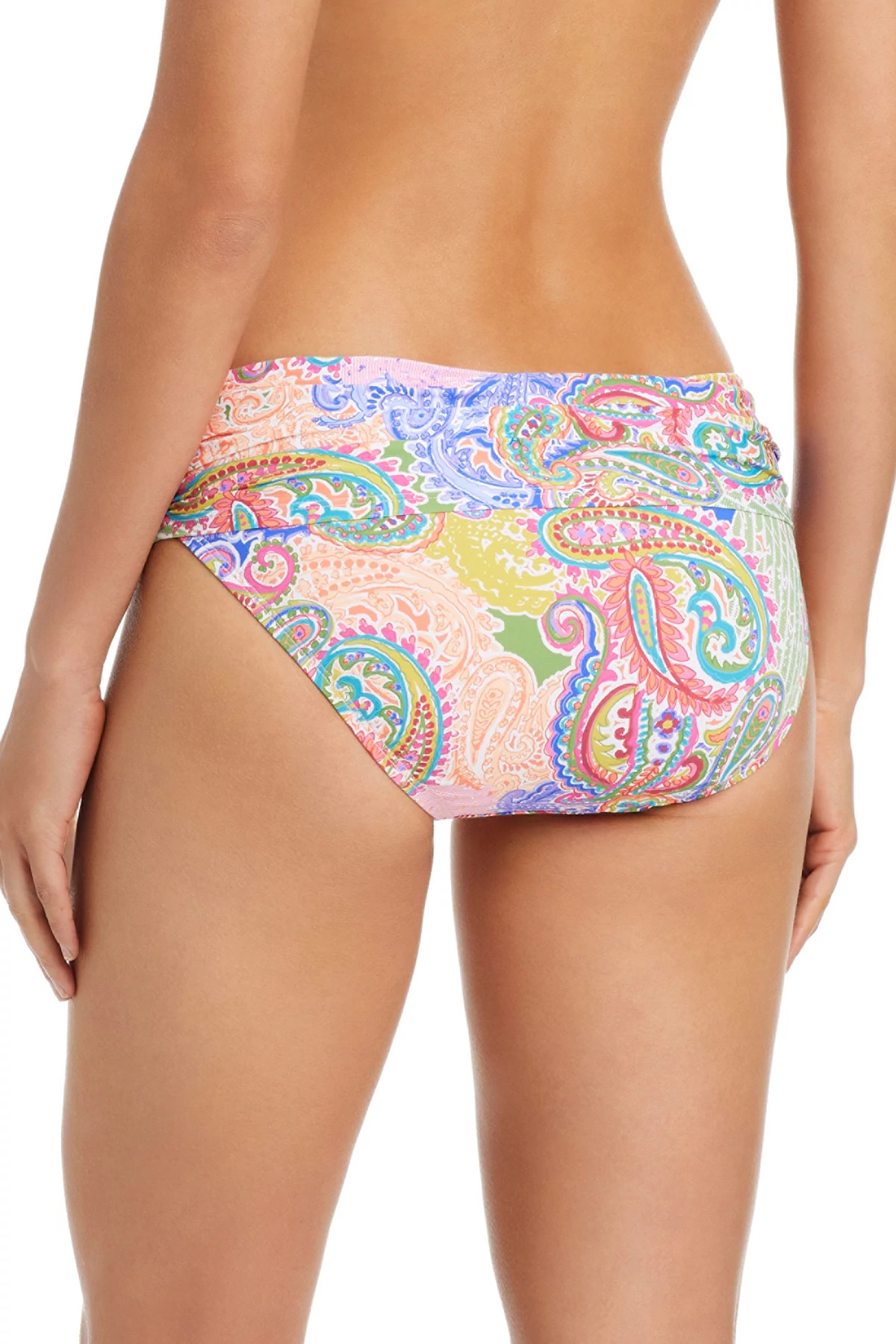 MULTI Paisley Print Hipster Bikini Bottom image number 2