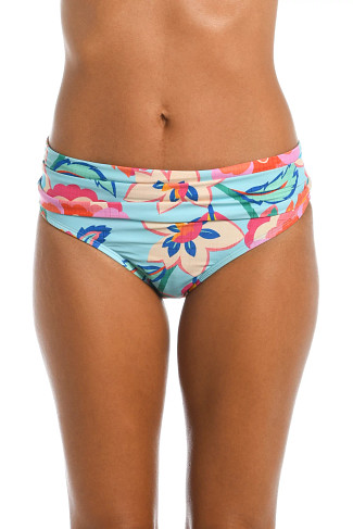 MULTI Breezy Beauty Banded Hipster Bikini Bottom