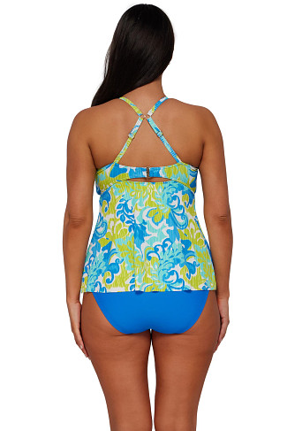 OCEAN MUSE SANDBAR RIB Tori Tankini Top