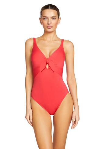 SANDIA Ava Knot One Piece Swimsuit