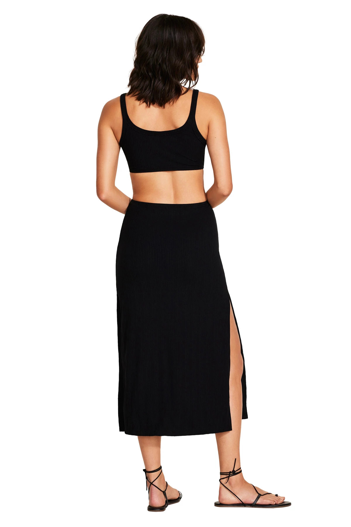BLACK The Icon Cutout Dress image number 2