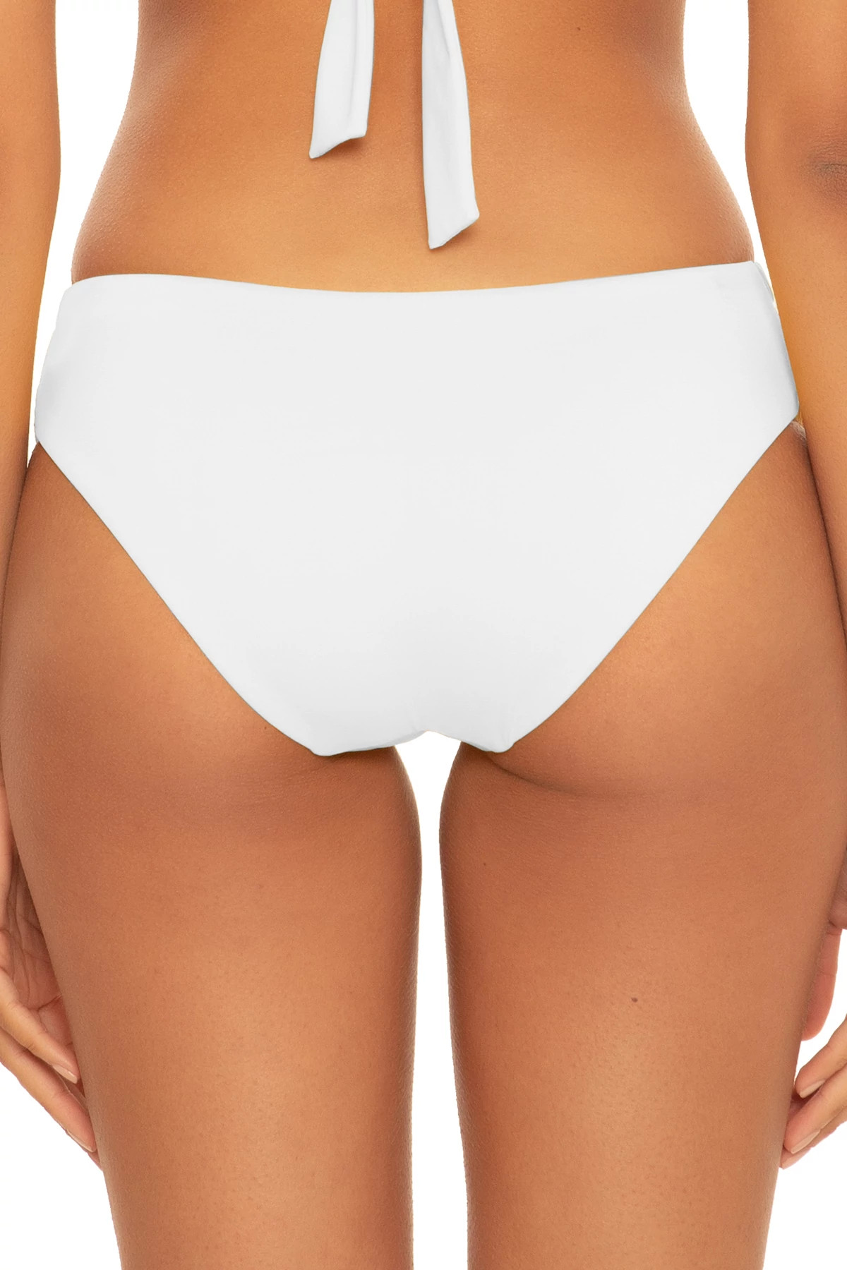 WHITE Jordan Tab Side Hipster Bikini Bottom image number 2