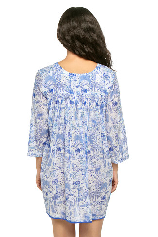 ANAPLOIS BLUE Seychelles Tunic