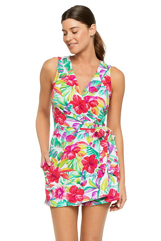 WHITE Island Cays Fiesta Romper