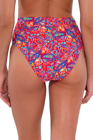RUE PAISLEY Summer Lovin' V-Front High Waist Bikini Bottom