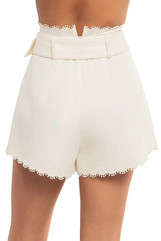 WHITE Festone Shorts