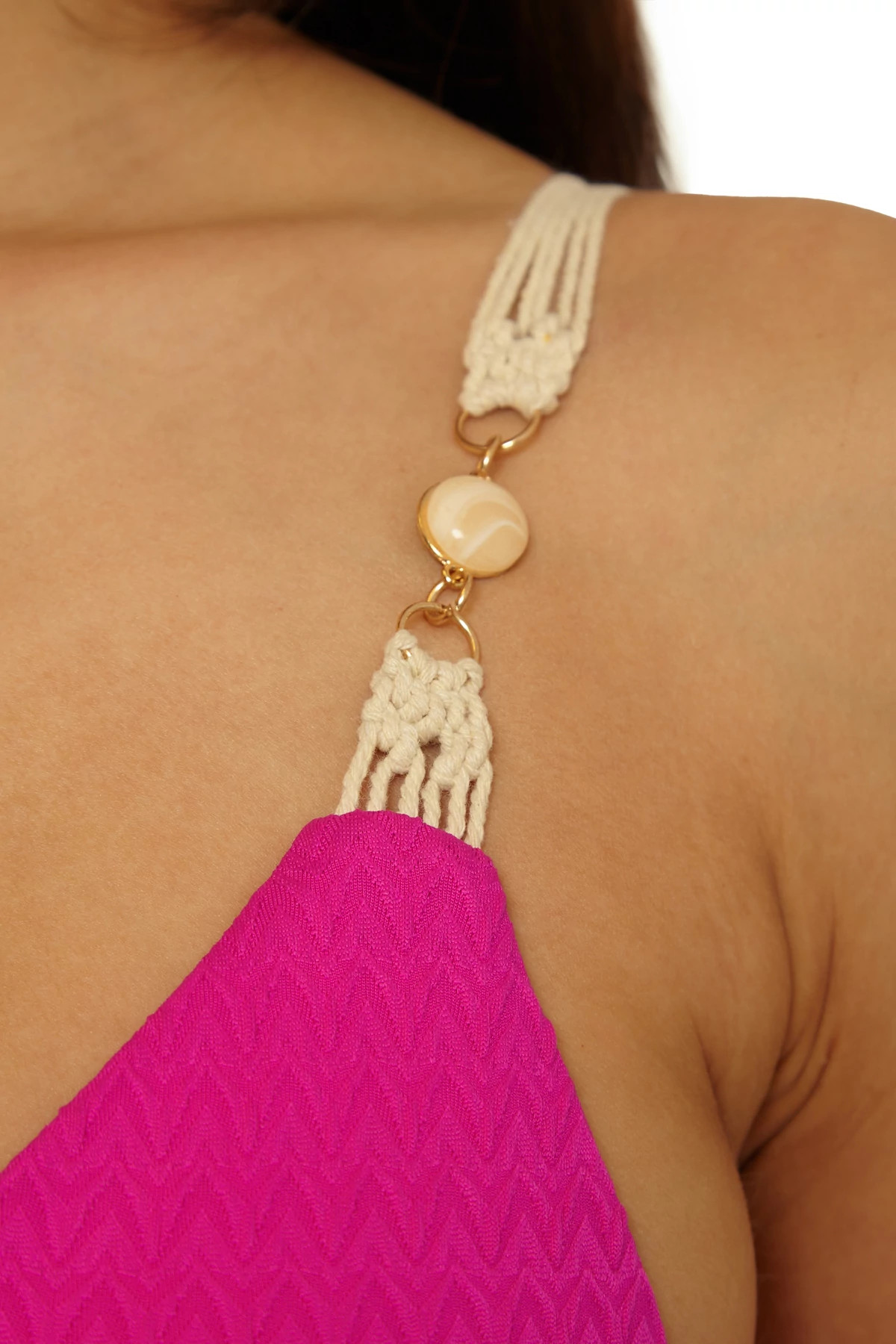 BERRY PINK Sardinia One Piece Swimsuit image number 5