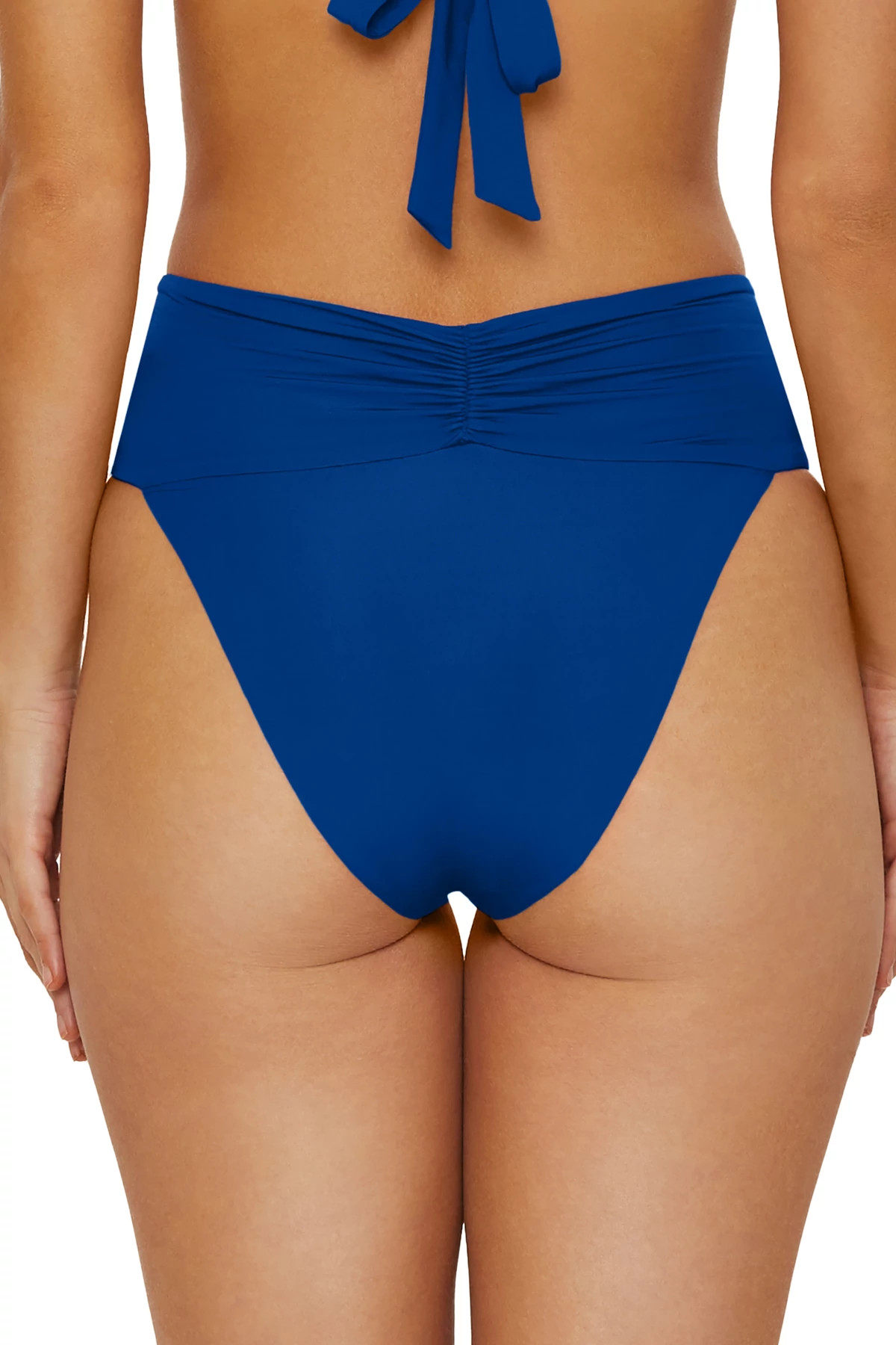 IBIZA BLUE Miami High Waist Bikini Bottom image number 2