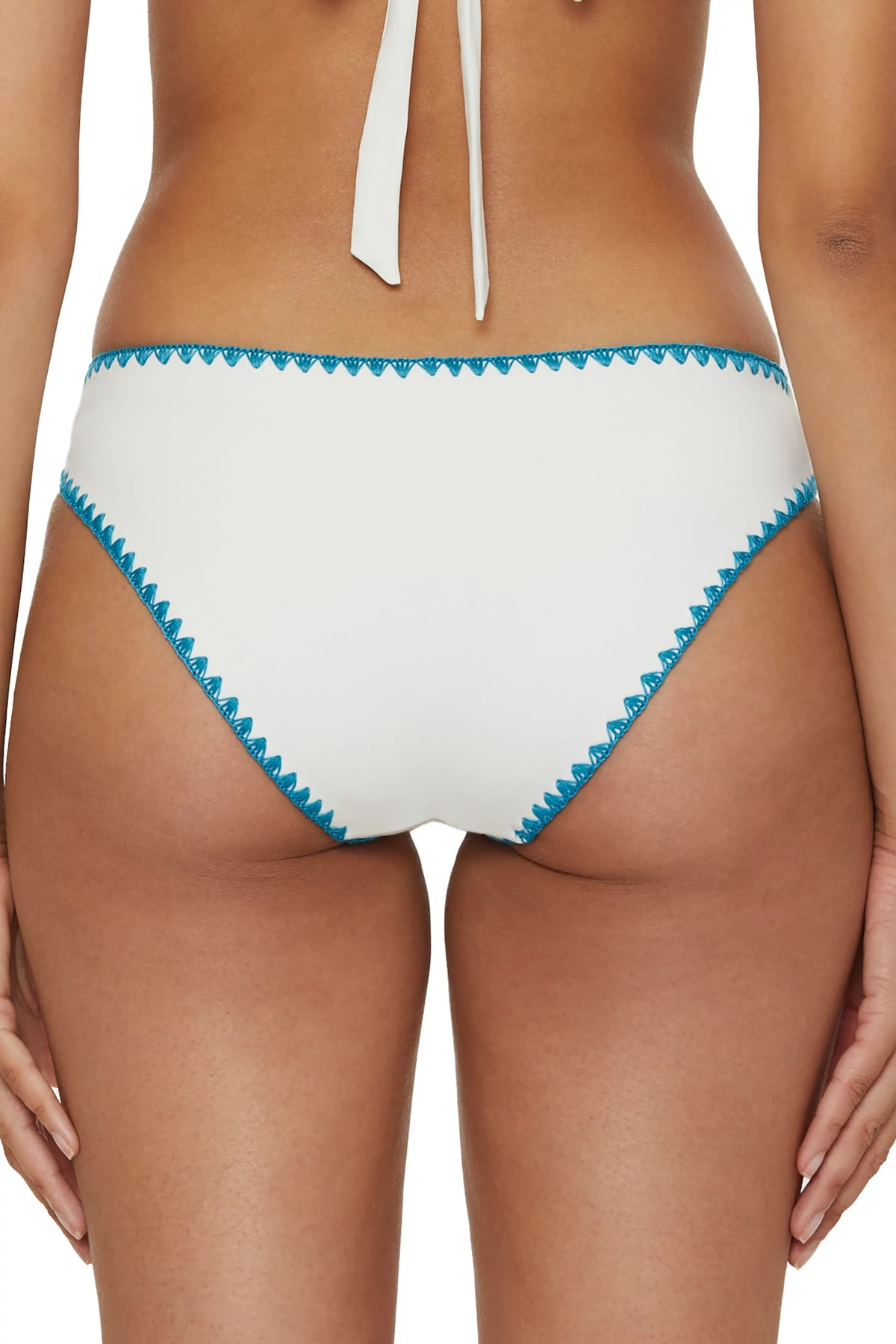 WHITE Hipster Bikini Bottom image number 2