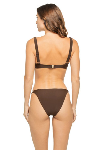 BEACH BROWN Blaise Bikini Top