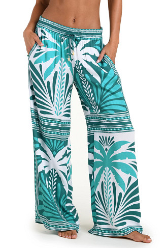 TURQUOISE Palm Beach Pants