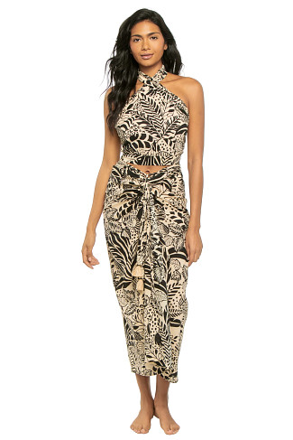 BLACK TOUCAN PTO Suma High Neck Crop Top